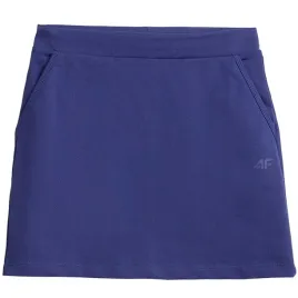 spodnica-dla-dziewczynki-4f-ciemny-granat-hjl22-jspud001-30s-146cm