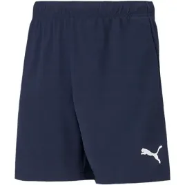 spodenki-dla-dzieci-puma-teamrise-short-jr-granatowe-704943-06-140cm