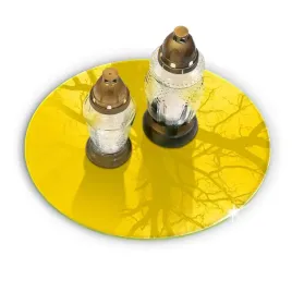 podstawka-z-nadrukiem-na-cmentarz-nagrobek-pod-znicze-kolor-zolty-fi-40-cm