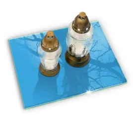 szklana-podkladka-na-cmentarz-nagrobek-pod-znicze-kolor-niebieski-52x40-cm