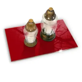 szklana-podkladka-na-cmentarz-nagrobek-pod-znicze-kolor-czerwony-52x30-cm