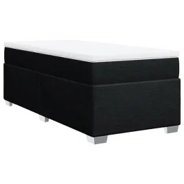 lozko-kontynentalne-z-materacem-czarne-tkanina-80x200-cm