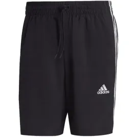 spodenki-meskie-adidas-aeroready-essentials-chelsea-3-stripes-czarne-ic1484