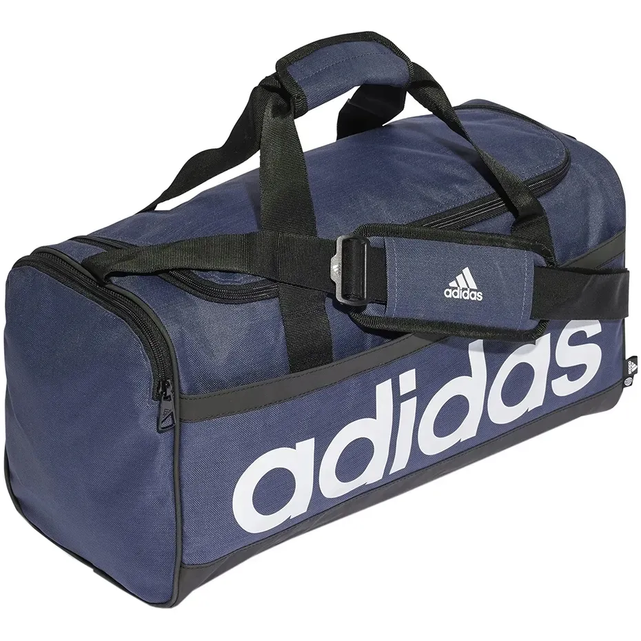 torba-adidas-essentials-linear-duffel-medium-granatowo-biala-hr5349