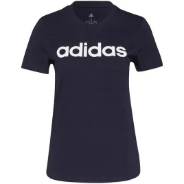 koszulka-damska-adidas-essentials-slim-logo-granatowa-h07833-xl