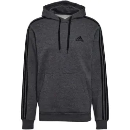 bluza-meska-adidas-essentials-fleece-3-stripes-hoodie-ciemnoszara-gk9082-m