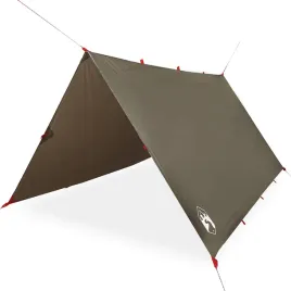 plachta-biwakowa-brazowa-306x306-cm-wodoszczelna