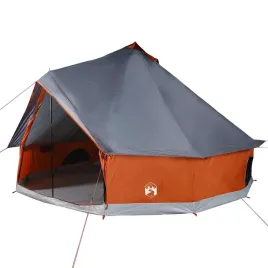 namiot-rodzinny-tipi-600x600x350-cm-szaro-pomaranczowy-12-osob