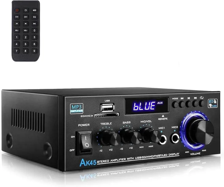 WZMACNIACZ HIFI BLUETOOTH 600W FM USB SD KARAOKE