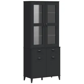 kredens-viken-czarny-80x40x190-cm-lite-drewno-sosnowe