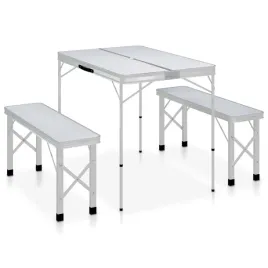 skladany-stolik-turystyczny-z-2-lawkami-aluminium-bialy