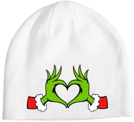 czapka-zimowa-beanie-grinch-serduszko-swiateczne-prezent