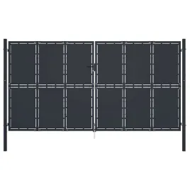 brama-ogrodowa-stalowa-400x175-cm-antracytowa