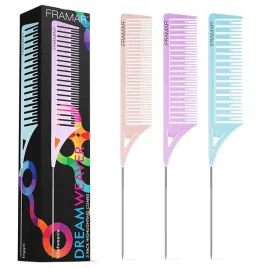 framar-zestaw-grzebieni-do-pasemek-fryzjerskie-dreamwaver-combs-pstl-3-szt