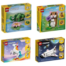 lego-creator-3w1-zestaw-prom-jednorozec-zwierzeta-31134-31140-31376-31377