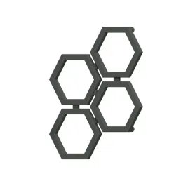 grzejnik-plastry-miodu-h693-l553-czarny
