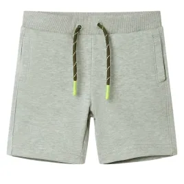 szorty-dzieciece-ze-sznurkiem-jasne-khaki-melanz-104
