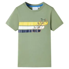 koszulka-dziecieca-z-krotkimi-rekawami-jasne-khaki-128