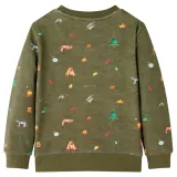 bluza-dziecieca-khaki-140-stan-nowy