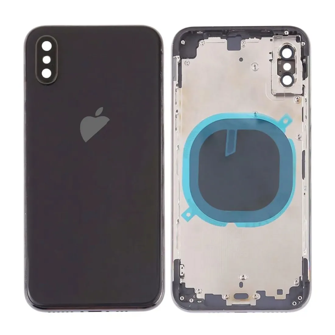 korpus-czarny-do-iphone-xs-max-stan-nowy