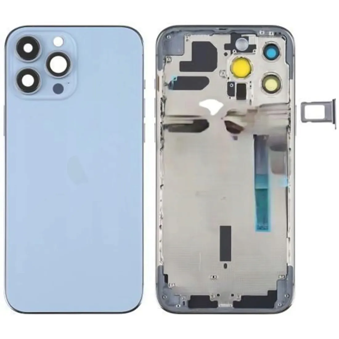 ramka-obudowy-korpus-niebieski-do-iphone-13-pro-max-stan-nowy