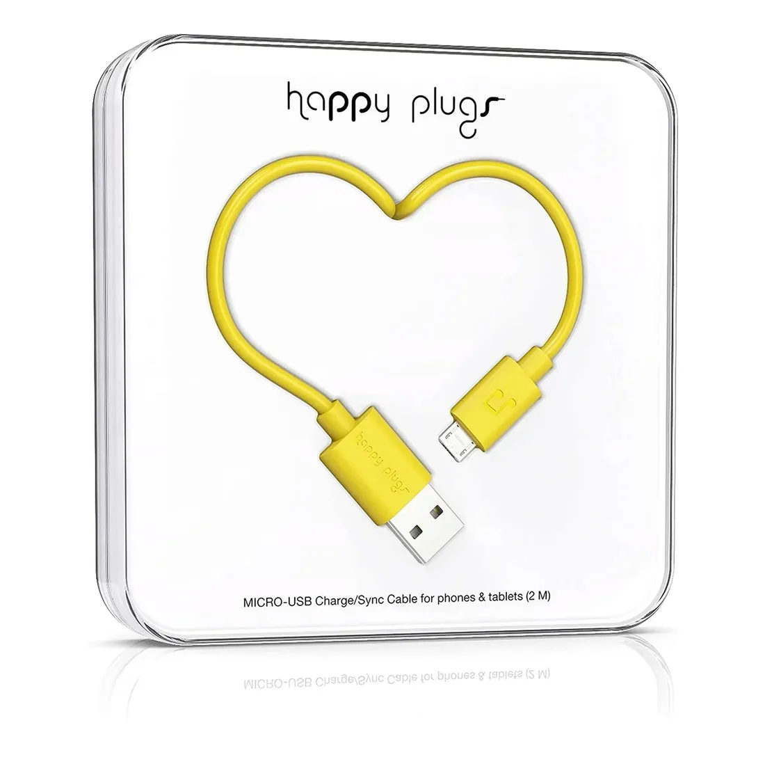 kabel-micro-usb-happy-plugs-200cm-zolty-stan-nowy
