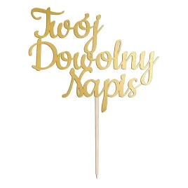 zloty-topper-na-tort-napis-dekoracja-urodziny-chrzest-toper-dowolny-napis