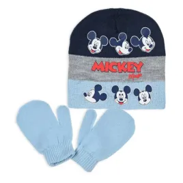 komplet-czapka-rekawiczki-disney-myszka-mickey-zimowa-jesienna-niebieska