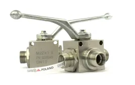 Zdjęcie produktu Zawór trzydrogowy z gwintami zewnętrznymi M14x1,5 08L