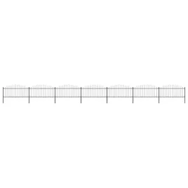 panele-ogrodzeniowe-z-grotami-stal-05-075-x119-m-czarne