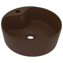 umywalka-z-przelewem-matowy-ciemny-braz-36x13cm-ceramiczna