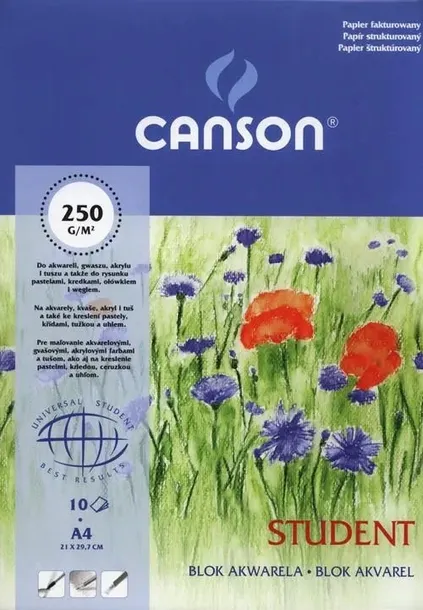 blok-akwarela-student-a4-250g-10ark-canson-material-papier