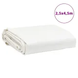 plandeka-biala-25x45-m-650-g-m-stan-nowy-marka-vidaxl