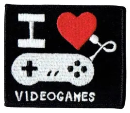 i-love-videogames-naszywka-haft-czarna