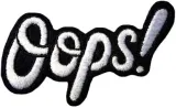 aplikacja-biala-oops-termo-naszywka-1611-stan-nowy