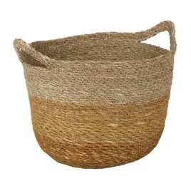 okragly-koszyk-boho-z-trawy-morskiej-z-uchwytami-27x27x22-26-cm-tin-tours