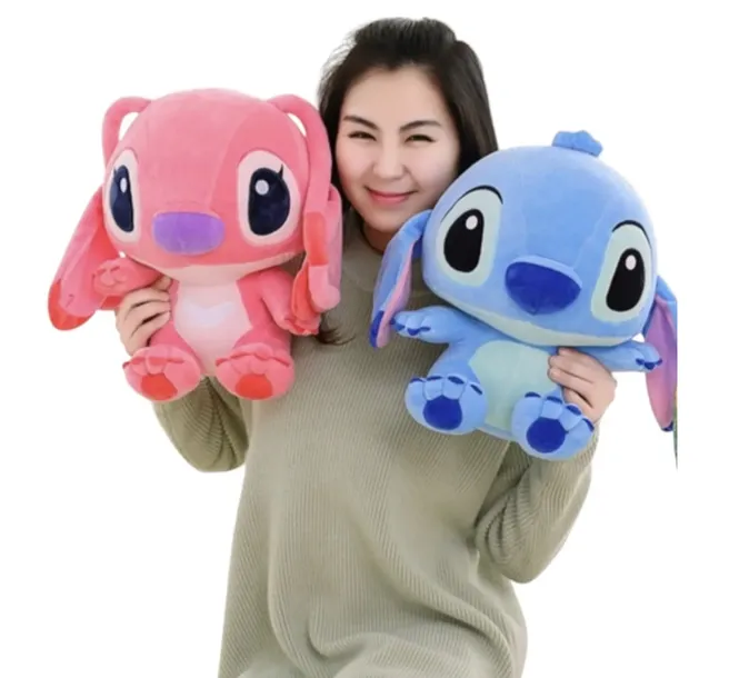 ZESTAW 2x STICH + ANGEL PRZYTULANKA PLUSZAK MASKOTKA 35 cm LILO I STICH