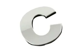 emblemat-litera-literka-cyfra-cyfry-chrom-naklejka-3d-c-c
