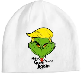 czapka-zimowa-beanie-grinch-donald-trump-boze-narodzenie-prezent