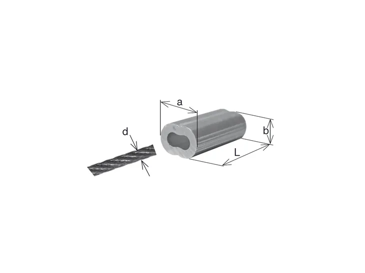 zacisk-linki-d6-aluminium-stan-nowy