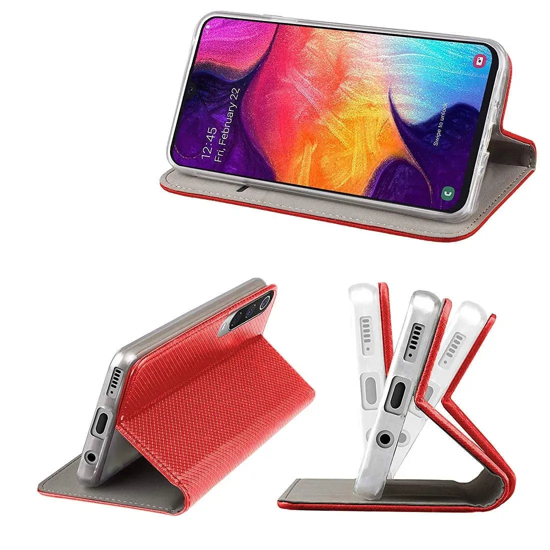 etui-z-klapka-magnet-iphone-15-czerwone