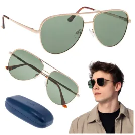 okulary-przeciwsloneczne-meskie-z-polaryzacja-aviator-zlote-z-etui-brilo