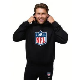bluza-meska-nfl-shield-czarna-z-kapturem-xs