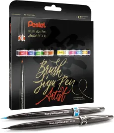 zestaw-do-liternictwa-brush-sign-pen-artist-12-kolorow-profesjonalne-pentel