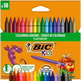 kredki-woskowe-szkolne-bic-kids-plastidecor-18-kolorow