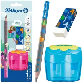 zestaw-combino-pelikan-olowek-gumka-temperowka-plastikowa-do-nauki-pisania