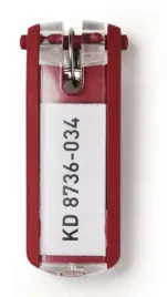zawieszki-breloczki-do-kluczy-durable-czerwone-6-sztuk-195703