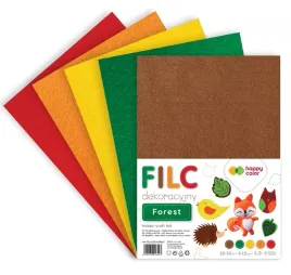 filc-dekoracyjny-20x30cm-15mm-5-arkuszy-forest-happy-color