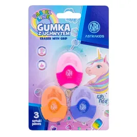 gumka-owalna-z-uchwytem-astrakids-unicorn-3-sztuki-zestaw-403023903