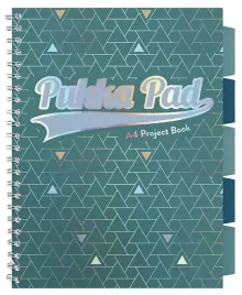 kolonotatnik-pukka-project-glee-book-a4-100-kratka-zielony